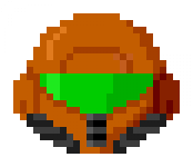 8bit Samus Helmet icon