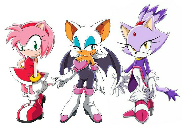 Amy Rouge Sus Amy y sus amigas by hihipuffyamiyumiart on DeviantArt