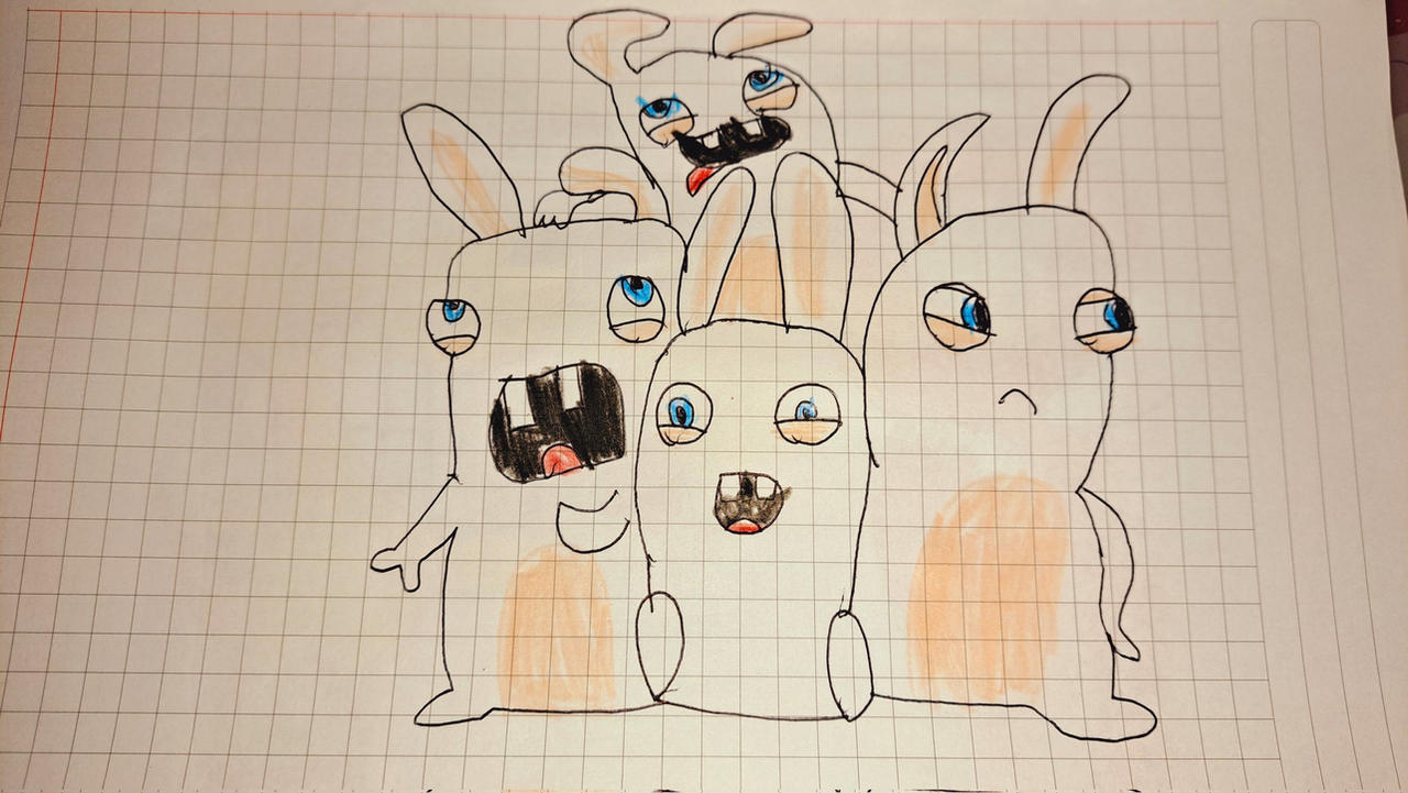 Rabbids Invasion by hihipuffyamiyumiart on DeviantArt