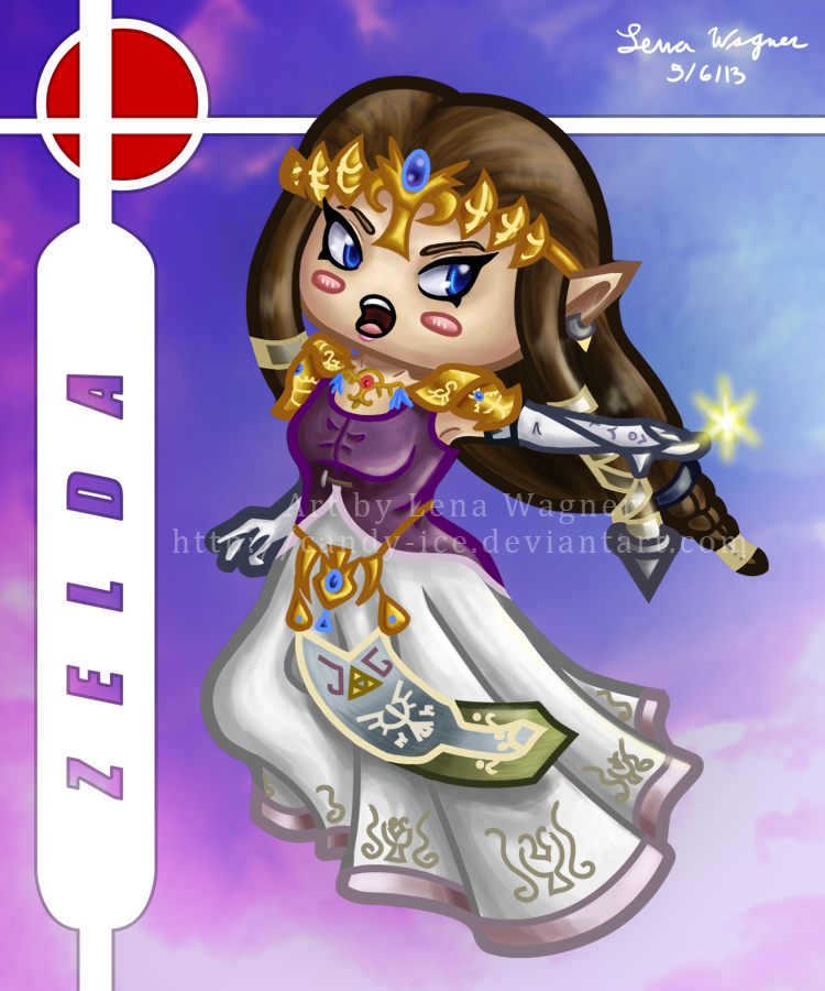 Brawl Chibis - Zelda