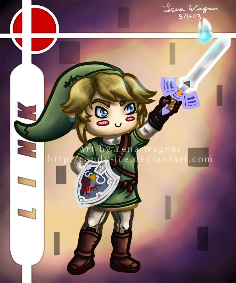 Brawl Chibis - Link by Candy-Ice