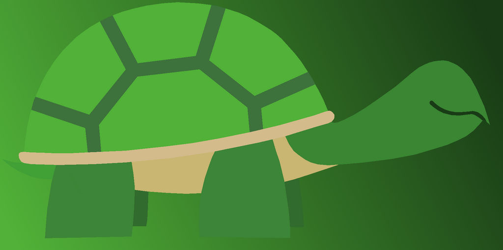 Turtle Simplifed The Looney Turtle Simplified by JSJosh on DeviantArt