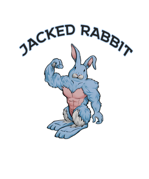 Jacked Rabbit Workout Shirt Design