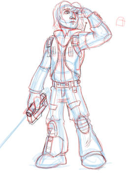 WIP Ezra Bridger fanart