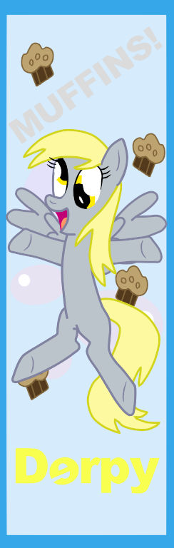 Derpy Bookmark Color Derpy Bookmark by TheSonTendo on DeviantArt