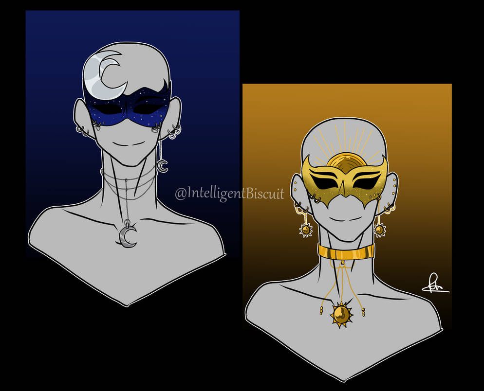Moon Mask Randy Iniguez Sun and Moon Masquerade Masks::. by IntelligentBiscuit on DeviantArt
