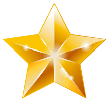 Golden Star Vector 1