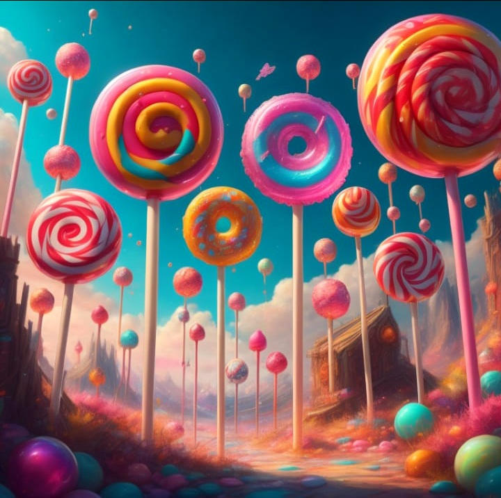 AI Challenge 22 - Candy Theme 2 by Anisa-Mazaki on DeviantArt