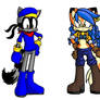 Sly and Carmelita Sonic  Styl