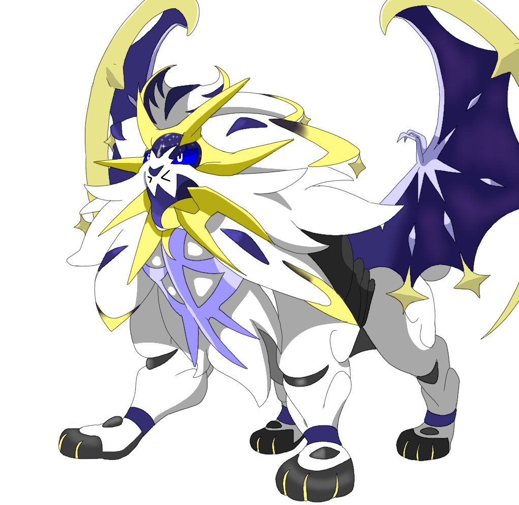 Image result for solgaleo lunala art