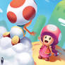 Toad and Toadette