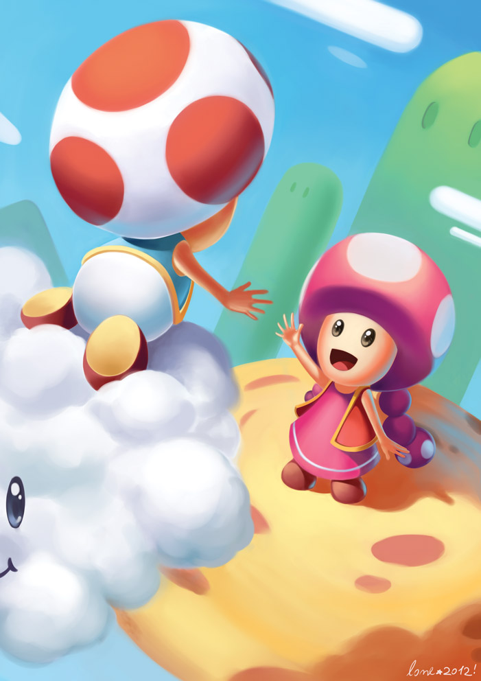 Toad Jr Toad and Toadette by lonelytron on DeviantArt