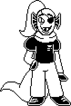 ROLESWAP - Undyne sprite (BATTLE)