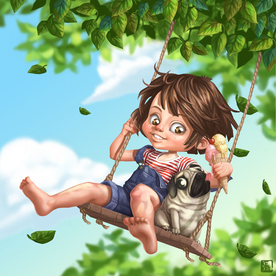 Swing fun by Kekel
