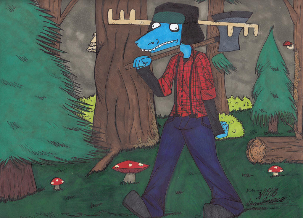 Lumberjack Lumpy HTF by Siegfried1298 on DeviantArt