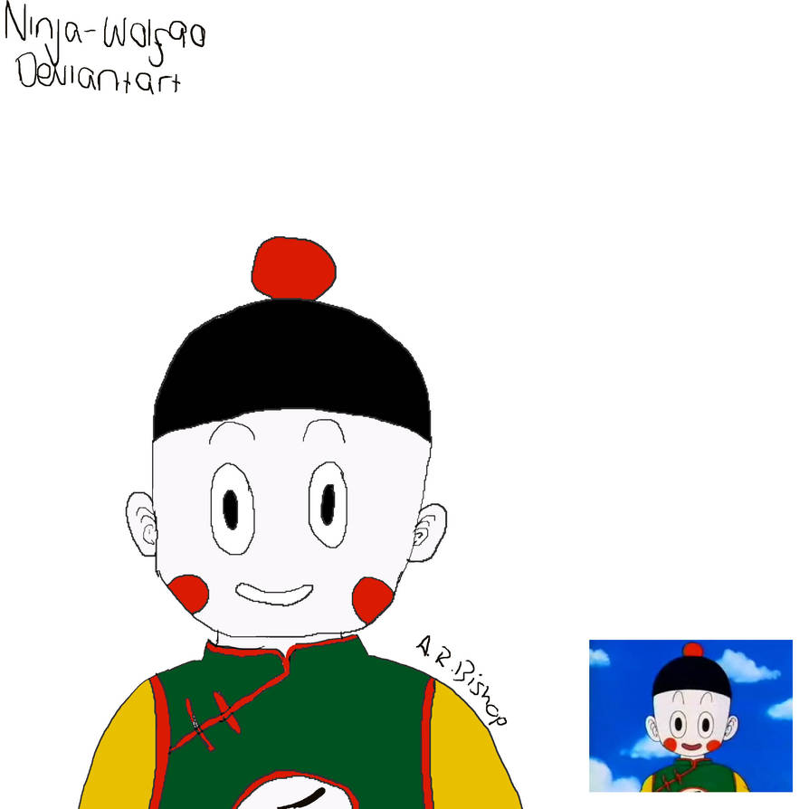 DBZ Chiaotzu by ninja-wolf90 on DeviantArt