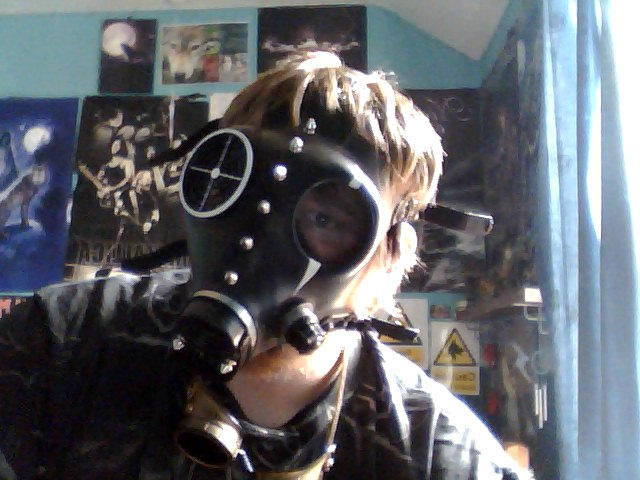 Custom Gas Mask by Mr-Wolfification DeviantArt
