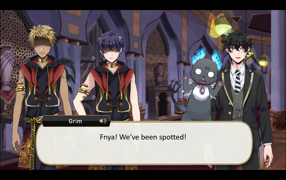 TWST 4-19 - Yu and Grim were spotted! by kiriyubel on DeviantArt