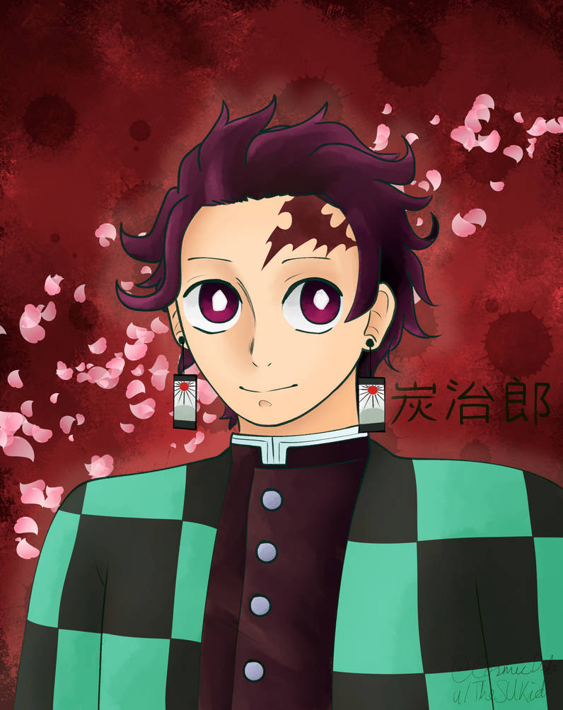 A really bad Tanjiro drawing by CosmicDib on DeviantArt