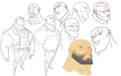 Model sheet : Mike