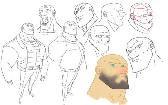 Model sheet : Mike