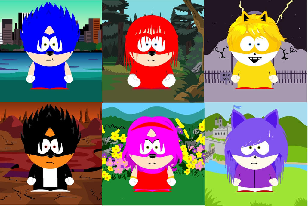 Sonic in South Park REDO