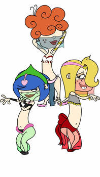 Kanker Harem Girls by KittytheNerd