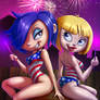 July Marie and Nazz by 14-bis