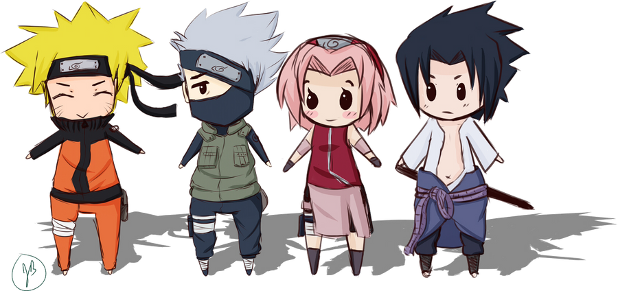 Naruto Mini Chibis by RarestPaladin on DeviantArt