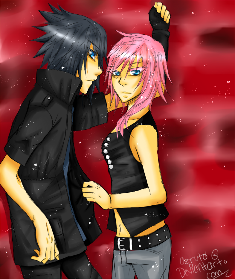 Noctis X Lightning By Ozruto On Deviantart Noctis X Lightning By Ozruto On Deviantart