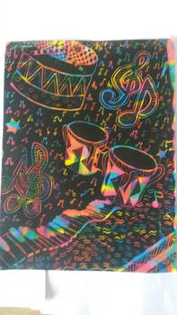 Drums pastel