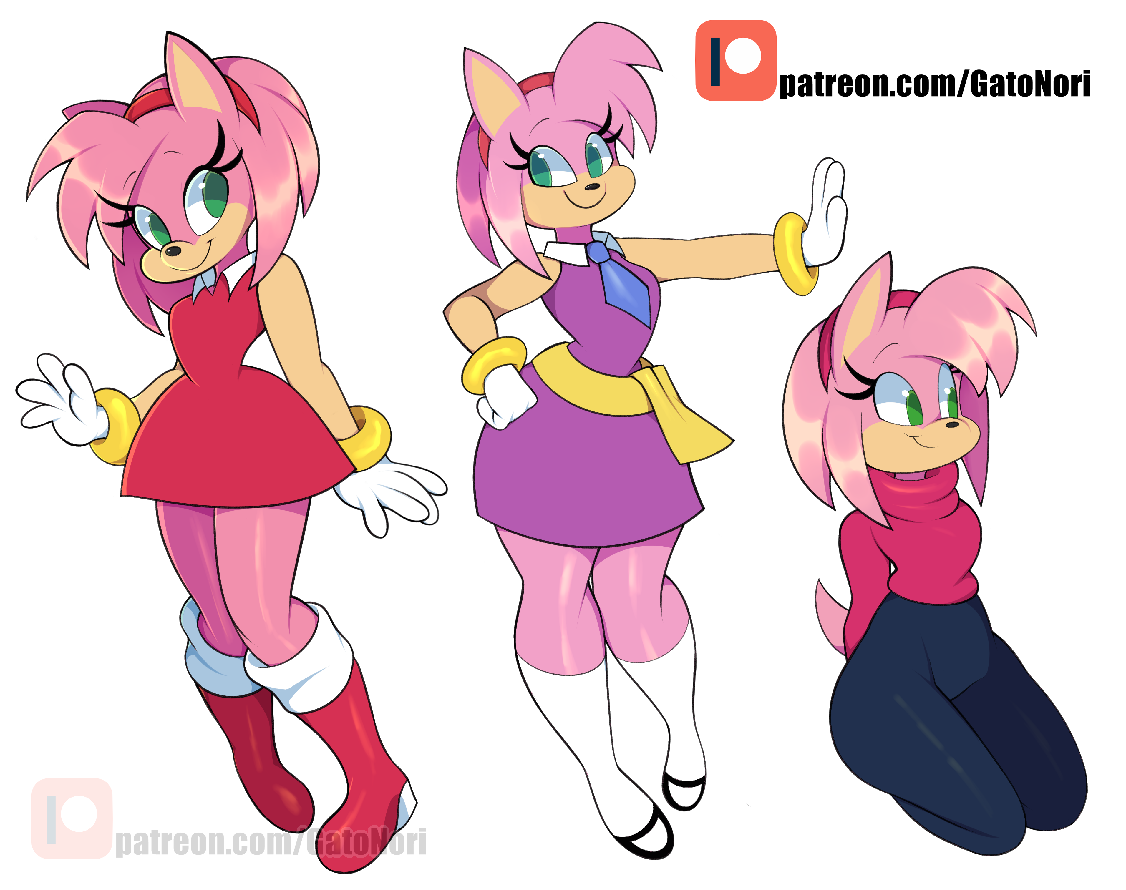 Sonic boom: Amy Rose by ArtWiki on DeviantArt