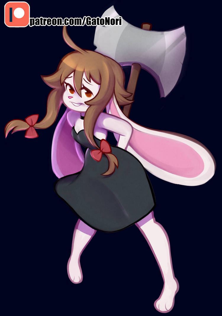 Yandy Rabbit Yandere bunny by norithecat on DeviantArt