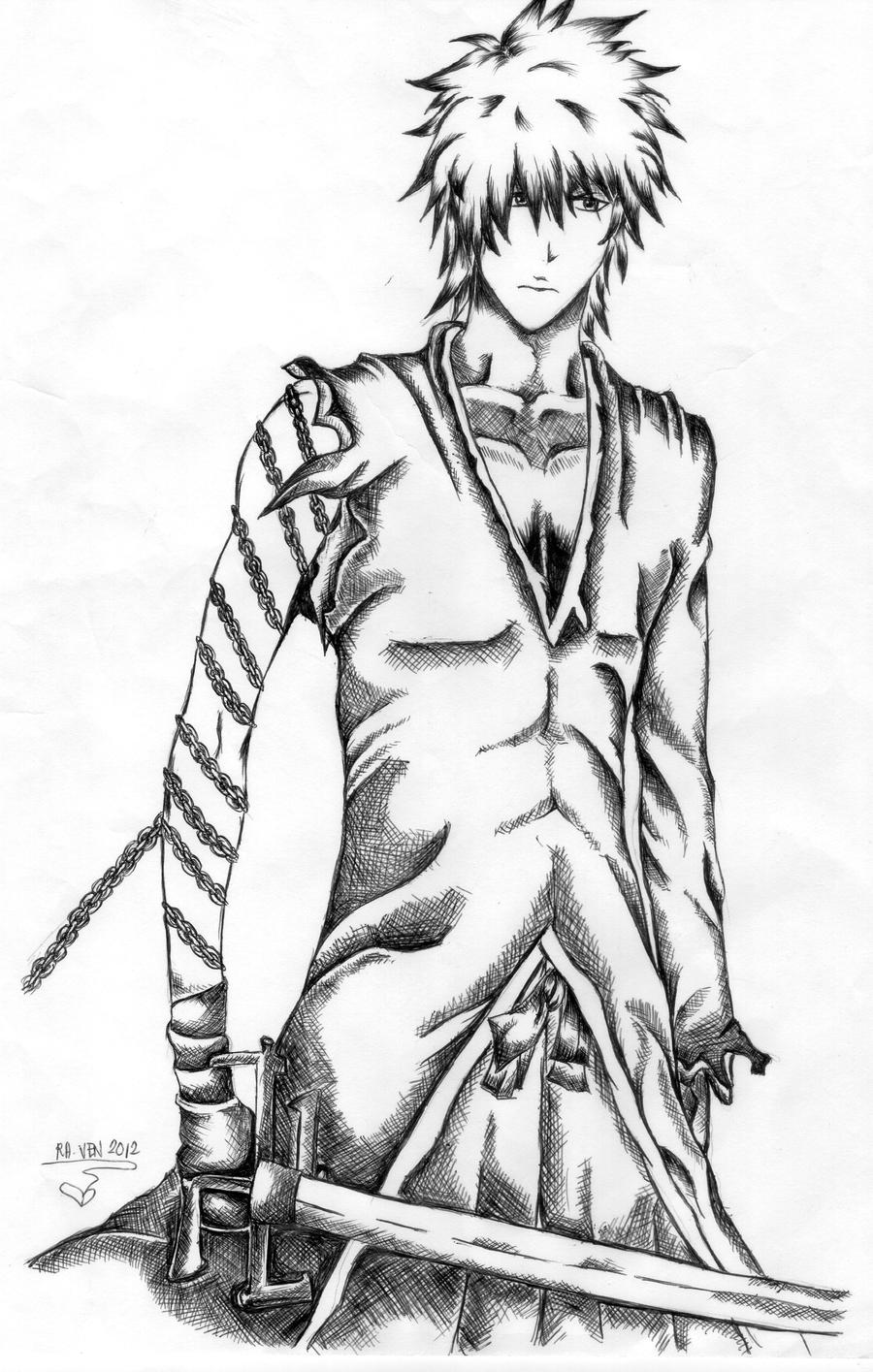 PUPU on X: Ichigo kurosaki #drawing #drawings #anime #traditional
