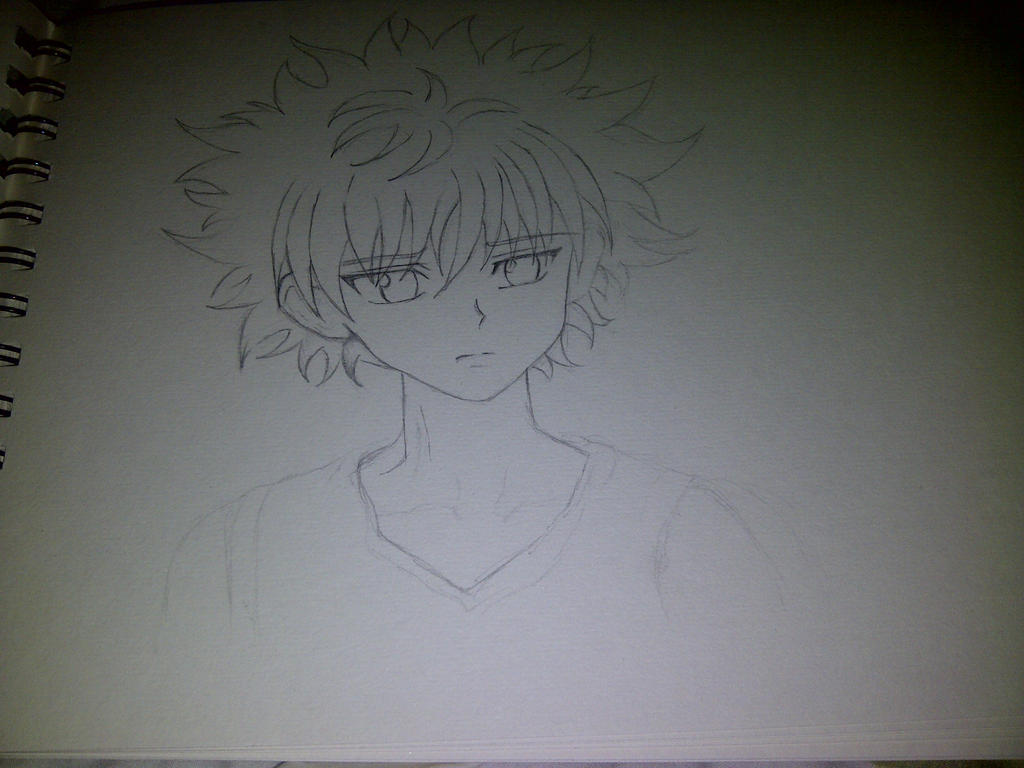 killua sketch wip