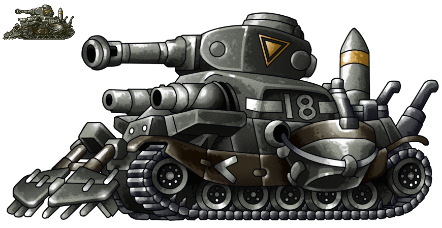 Quinto Jefe Metal Slug by AlbertoV