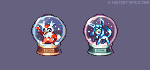 Pokemon Snow Globe