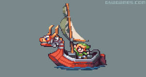 Zelda Wind Waker boat
