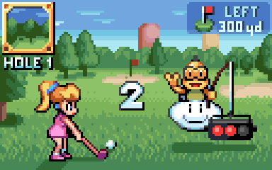 Peach Golf