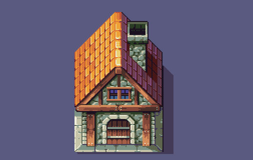 Pixel Art - RPG House