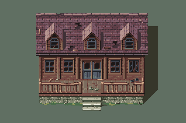 Mountain house by AlbertoV