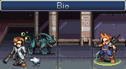 Cloud vs Rufus by AlbertoV on DeviantArt