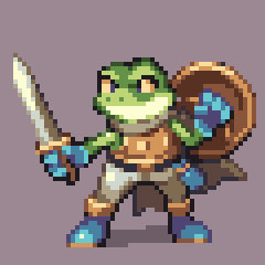 Chrono Trigger - Frog by AlbertoV on DeviantArt