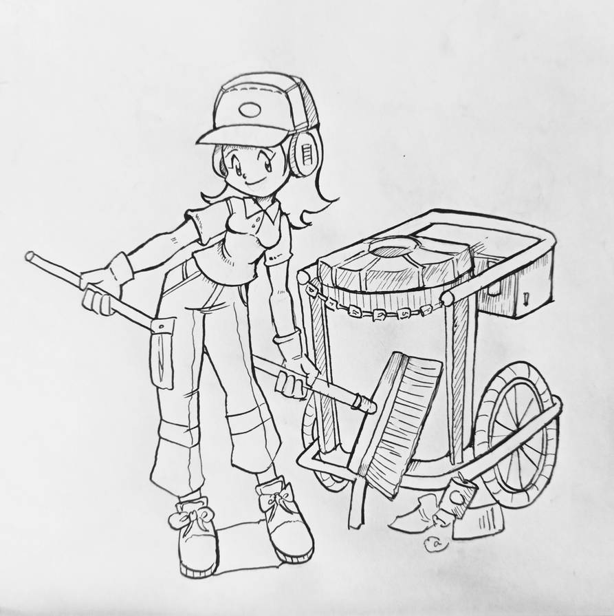 Street sweeper by AlbertoV on DeviantArt