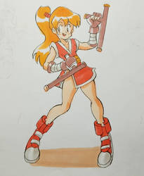 Maki from Final Fight 2