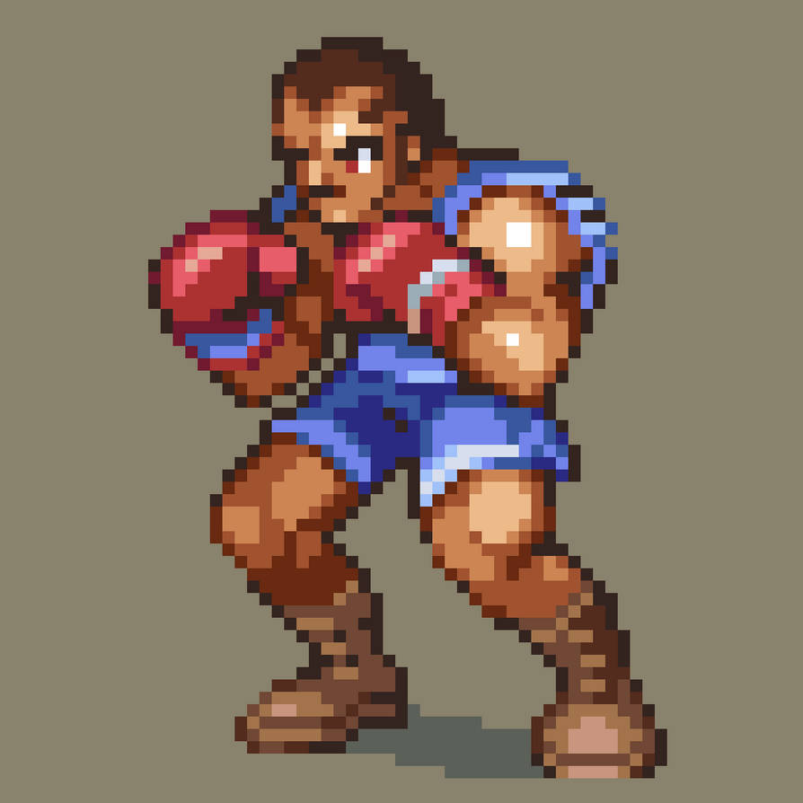 Balrog/M.Bison from Street Fighter 2 by AlbertoV on DeviantArt