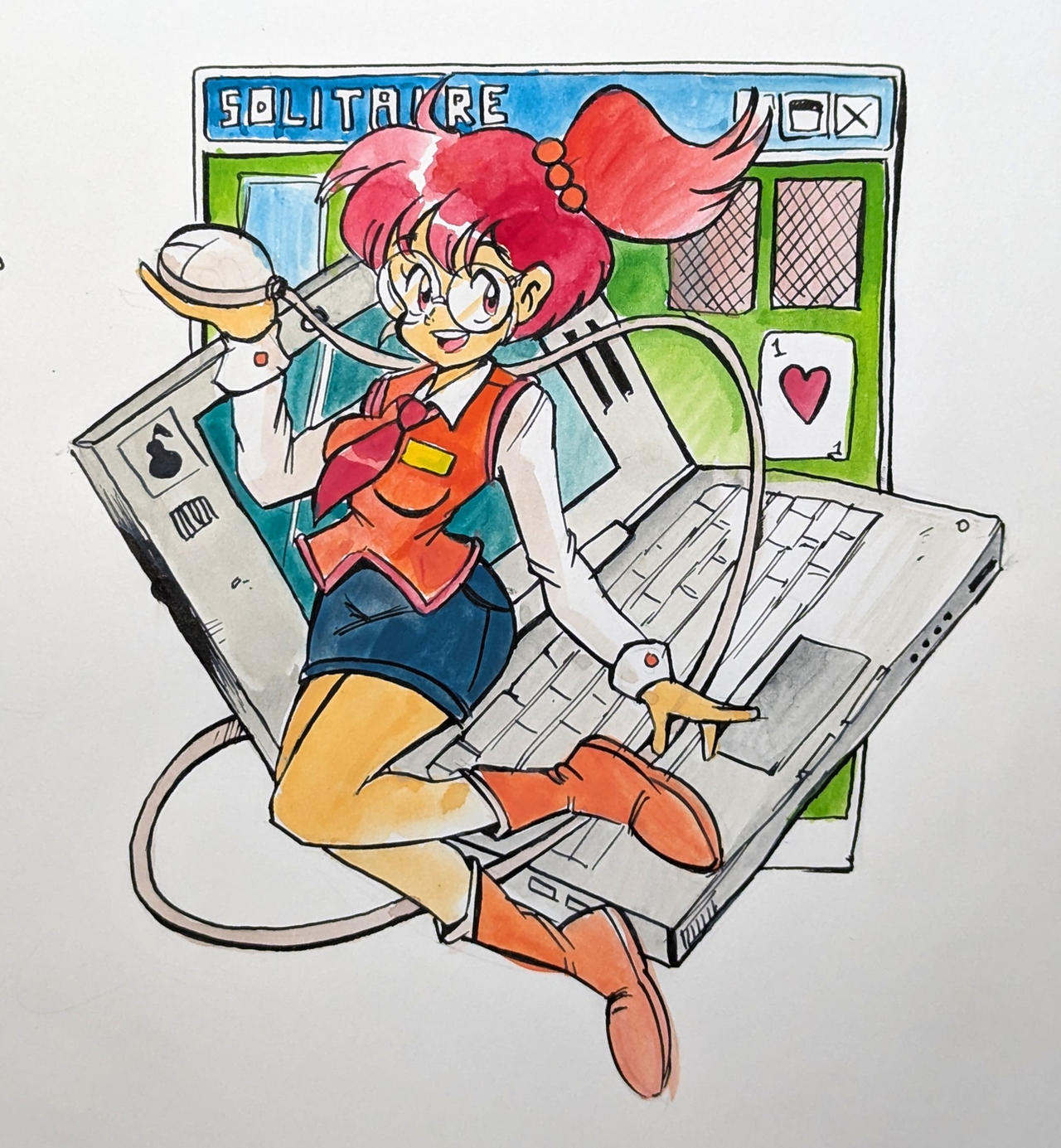 Computer Time by AlbertoV on DeviantArt