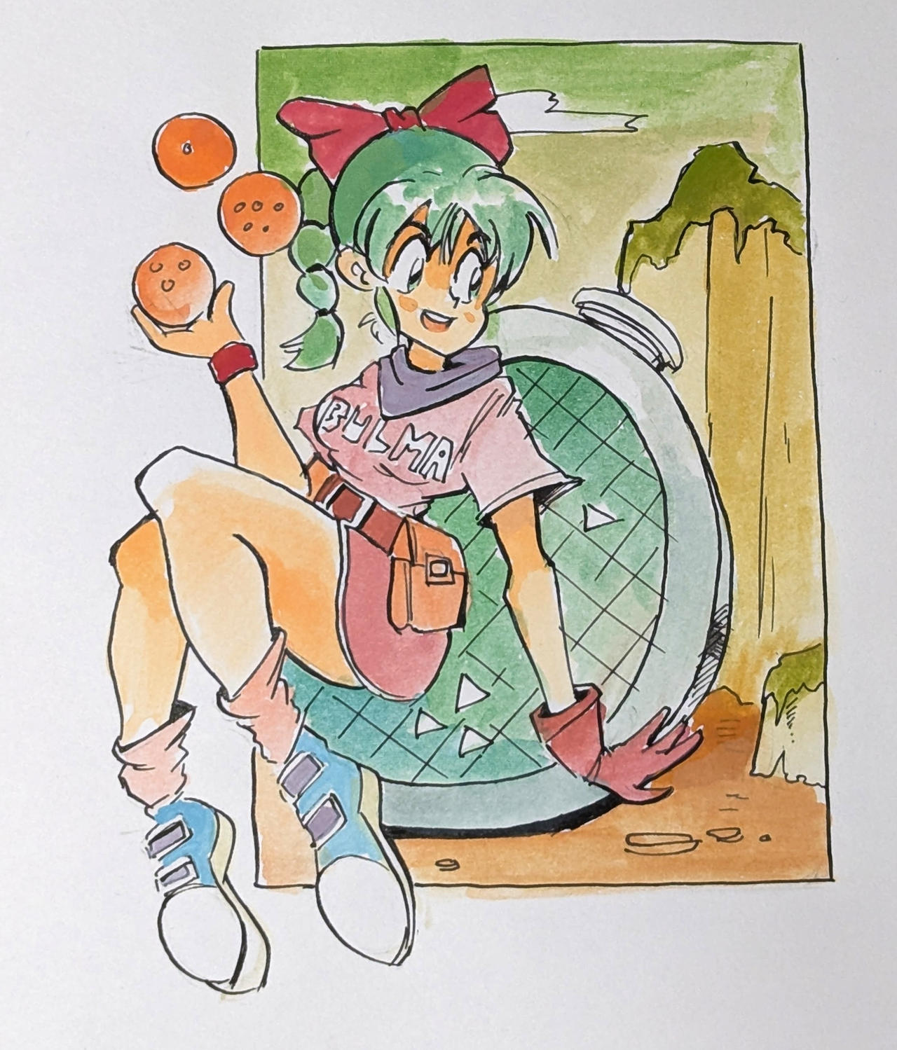 Bulma from Dragon Ball