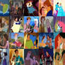 Disney Human Couples in Movies