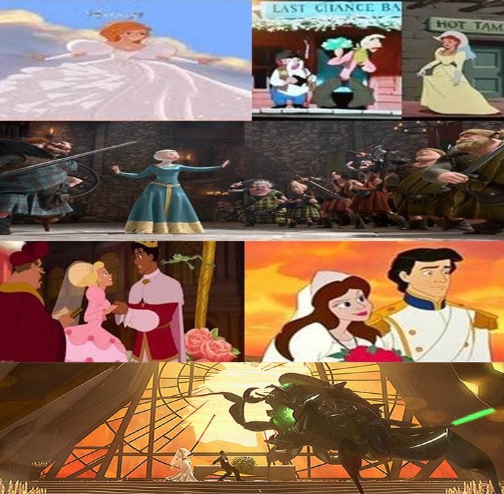 Disney Weddings In Movies That Almost Happened By Dramamasks22 On